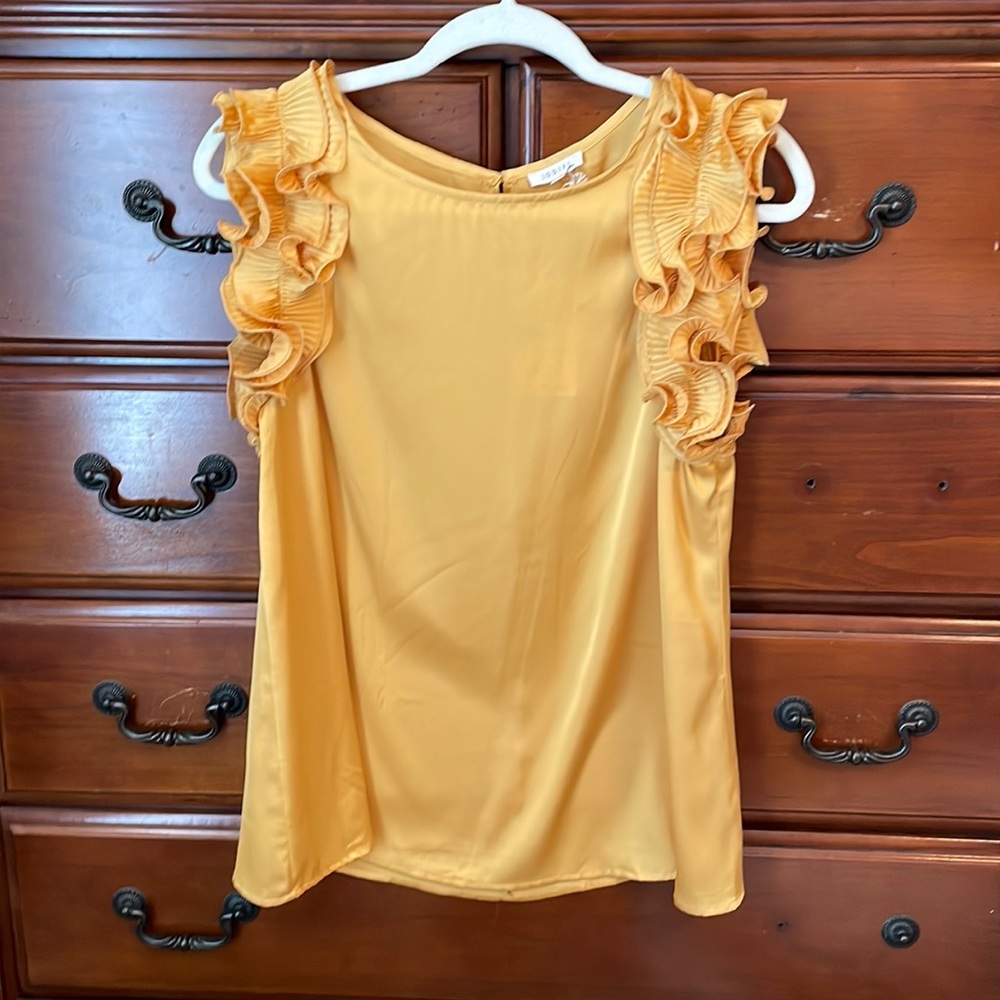 Gold Jodifl silky top